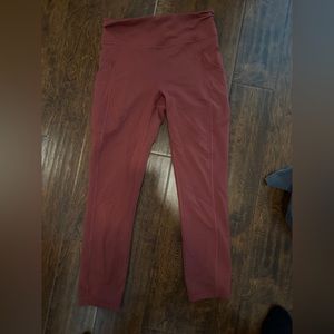 LULULEMON PEACH COLOR LEGGINGS